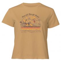 Looney Tunes Surf Women's Cropped T-Shirt - Tan - XL