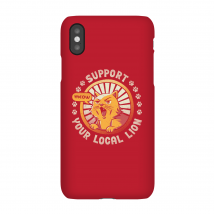 Support Your Local Lion Phone Case for iPhone and Android - iPhone XS - Snap Case - Matte