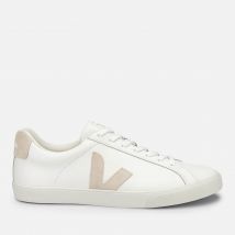 Veja Women's Esplar Leather Low Top Trainers - Extra White/Sable - UK 6