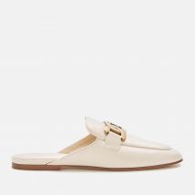 Tod's Women's Leather Slide Loafers - White - UK 5