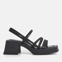 Vagabond Hennie Strappy Leather Block Heeled Sandals - UK 7