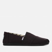 TOMS Women's Alpargata Vegan Canvas Pumps - Black/Black - UK 4