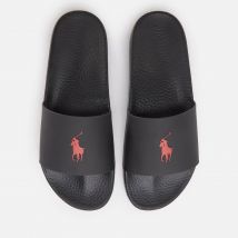 Polo Ralph Lauren Men's Pp Slide Sandals - Black/Red PP - UK 7