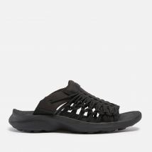Keen Women's Uneek Sneaker Slide Sandals - Black/Black - UK 5