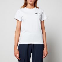 Maison Kitsuné Women's Mini Handwriting Classic T-Shirt - White - XS