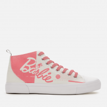 Akedo x Barbie Kids' White Signature High Top - UK Kids 13 / EU31.5