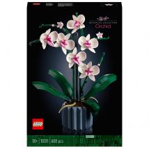LEGO Icons L’Orchidée Plantes de Fleurs Artificielles d'Intérieur, Décoration de Maison (10311)