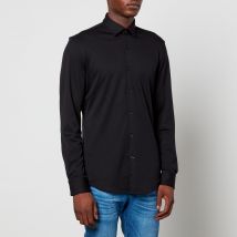 HUGO Kenno Cotton Stretch-Jersey Shirt - 39/15.5 Inches
