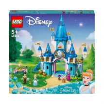 LEGO Disney Princess: Le Château de Cendrillon et du Prince Charmant, Jouet dès 5 Ans(43206)