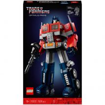 LEGO Icons Optimus Prime, Figurine Autobot Robot de Transformers, Maquette Camion(10302)