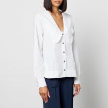 Ganni Organic Cotton-Poplin Shirt - EU 34/UK 6