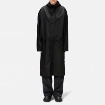 Rains Faux Leather Longer Jacket - M