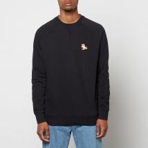 Maison Kitsuné Unisex Chillax Fox Patch Classic Sweatshirt - Black - S