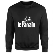 Le Parrain Sweat-shirt unisexe - Noir - S