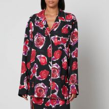 Marni Women's Floral Print Shirt - Black - IT 40/UK 8