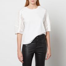 3.1 Phillip Lim Women's Broderie Anglaise T Shirt - White - L