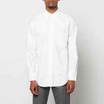 Thom Browne Men's Classic Fit Oxford Shirt - White - 4/XL