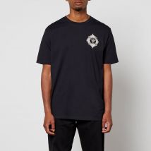 Balmain Embellished Badge Cotton T-Shirt - XL