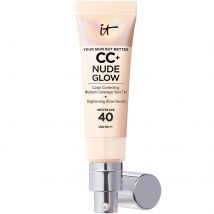 IT Cosmetics CC+ and Nude Glow Lightweight Foundation and Glow Serum with SPF40 32ml (Various Shades) - Fair Porcelain