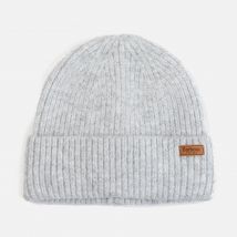 Barbour Pendle Logo-Detailed Ribbed-Knit Beanie