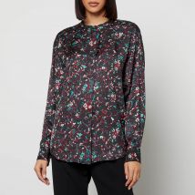 Marant Etoile Catchell Floral-Print Voile Shirt - FR 36/UK 8