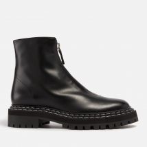 Proenza Schouler Lug Leather Ankle Boots