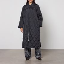 Ganni Quilted Ripstop Coat - EU 34/UK 6