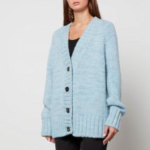 Maison Margiela Alpaca, Cotton and Wool-Blend Knit Cardigan - S