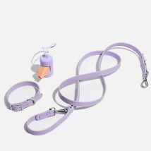 Wild One Dog Collar Walk Kit - Lilac - XL