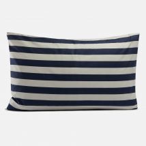 HAY Été Pillow Case - Midnight Blue & Grey - 75 x 50cm