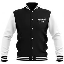 Veste Vintage Stranger Things Hellfire Club - Noir/Blanc - S