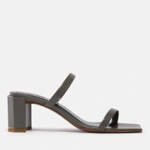 BY FAR Tanya Leather Heeled Sandals - UK 6
