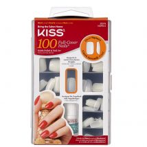 KISS 100 unghie (varie dimensioni) - Misura: Quadrato corto