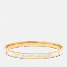Marc Jacobs The Medallion Gold-Plated, Resin and Crystal Bracelet