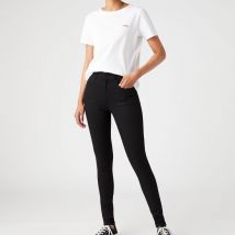 Wrangler High-Rise Skinny Denim-Blend Jeans