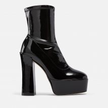 Stuart Weitzman Women’s Skyhigh Stuart Leather Platform Boots - UK 6