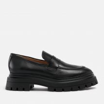 Stuart Weitzman Bedford Leather Loafers - UK 7