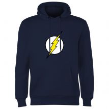 Justice League Flash Logo Hoodie - Navy - XL