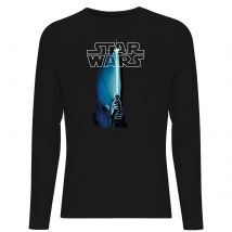 Star Wars Classic Lightsaber Men's Long Sleeve T-Shirt - Black - L