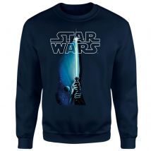 Star Wars Classic Lightsaber Sweatshirt - Navy - XS