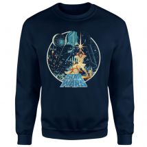 Star Wars Classic Vintage Victory Sweatshirt - Navy - S