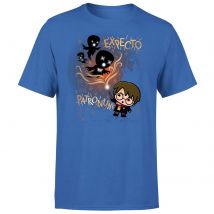 Harry Potter Kids Expecto Patronum Men's T-Shirt - Blue - M