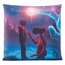 E.T. The Extra-Terrestrial X Ghoulish Square Cushion - 40x40cm - Soft Touch