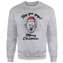 Les Goonies HO ! HO ! HO ! Vous les gars ! Pull de Noël - Gris - L