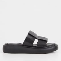 Vagabond Blenda Flatform Leather Mules - UK 8