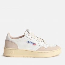 Autry Women's Medalist Leather and Suede Trainers - UK 4