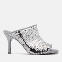 Stine Goya Women's Naemi Sequin-Embellished Heeled Mules - EU 36/UK 3