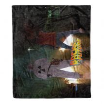 Back to the Future First Test Fleece Blanket - L