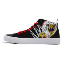Akedo x Cobra Kai Team Eagle Fang Black Signature High Top - UK 9 / EU 43 / US Men's 9.5 / US Women's 11