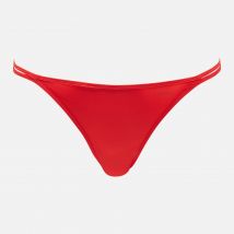 Calvin Klein Double Strap Jersey Thong - XL